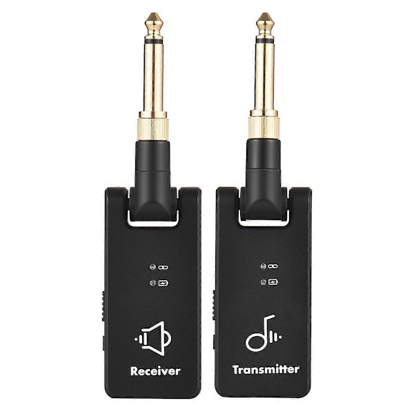 -8 Gitarr Mottagare & Sändare Inbyggt Batteri för Gitarrbas