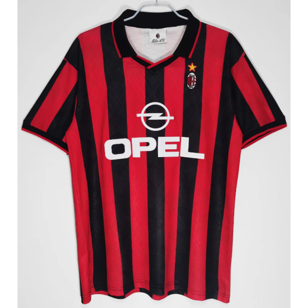 95-96 säsong AC Inter Milan hemma retro tröja T-shirt Cole NO.9 XXL