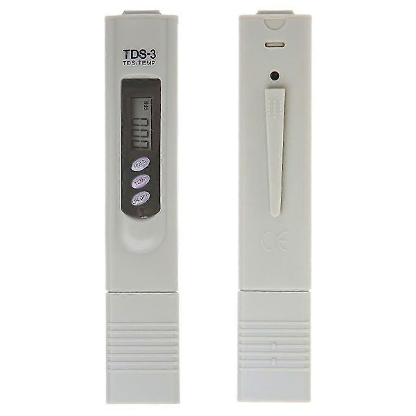 TDS-3 Måler 0 - 9990 Ppm Håndholdt Måling LCD Digital Vandrenhedstester
