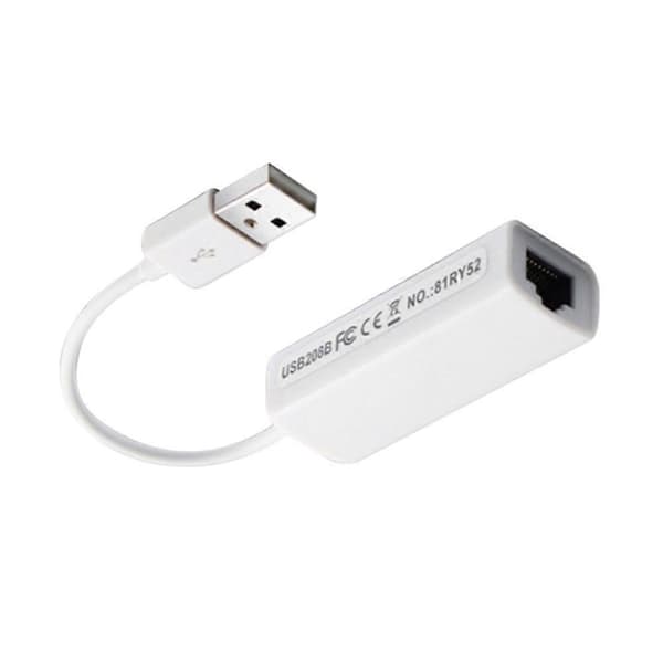 10/100Mbps Ekstern USB 2.0 til RJ45 Netværkskort Lan Adapterkabel til PC Bærbar A