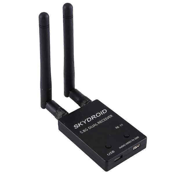 Uvc Dobbel Antenne Kontrollmottaker Otg 5.8g 150ch Full Kanal Fpv Mottaker M/lyd For Android Smar