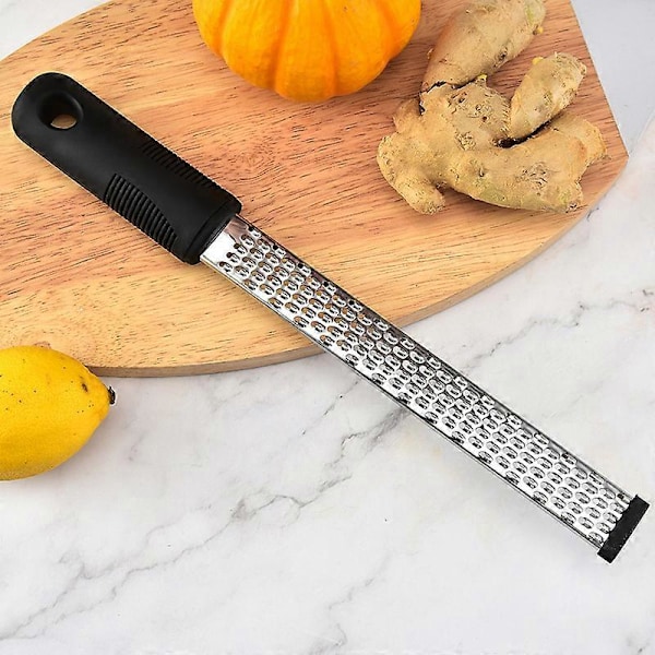 Ostehøvl Bærbar Rustfrit Stål Citron Citrus (1 stk, sort)