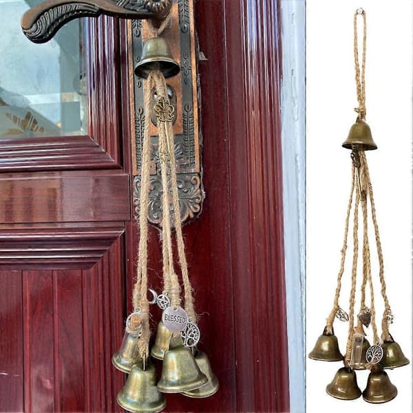 Blessing Bells Ond Ande Vindspel Häxklocka Dörr Charm Häxkonst Dekor