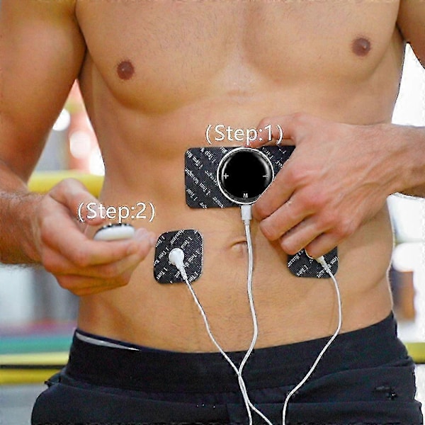 Mini Trådløs K5 Tens Ems Muskelstimulator Kroppsmassasjeapparat Terapi Massasjeverktøy Tens Maskin Elektrostimulator Lindre Tretthet