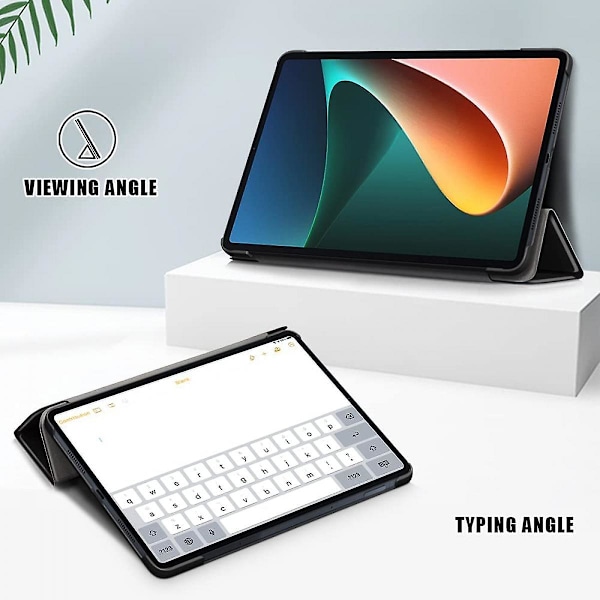 Xiaomi Mi Pad 5 Pro 11\" Tablet (2021) -versiolle sopiva puhelinkuori, jossa jalustatoiminto ja automaattinen herätys/lepotila - Suuret silmät