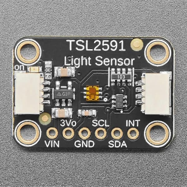 1980 TSL2591 Digital lyssensor modul med højt dynamisk område I2C-interface - STEMMA QT/Qwiic