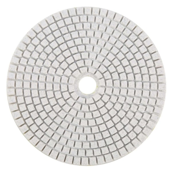 Diamant Poleringspads 5'' 125mm - Våd Slibeskiver til Granit, Beton, Marmor