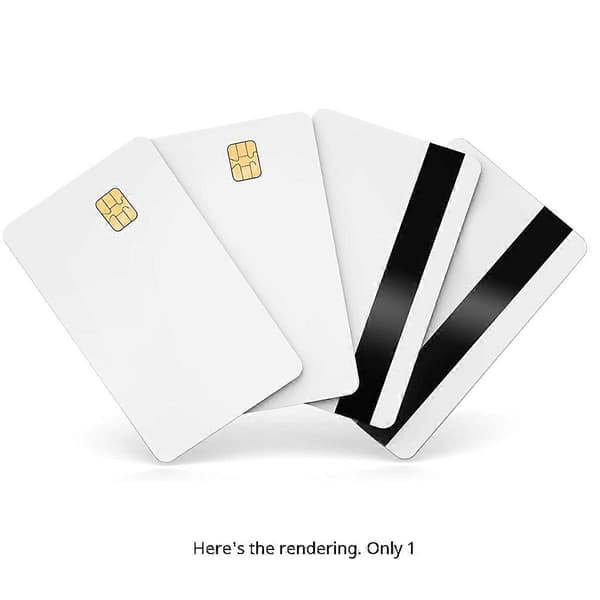 J3R150 Chip Java JCOP-kort - UFUSERT Dual Interface Chip Java JCOP4-kort, med EMV-funksjon, 1-pakning