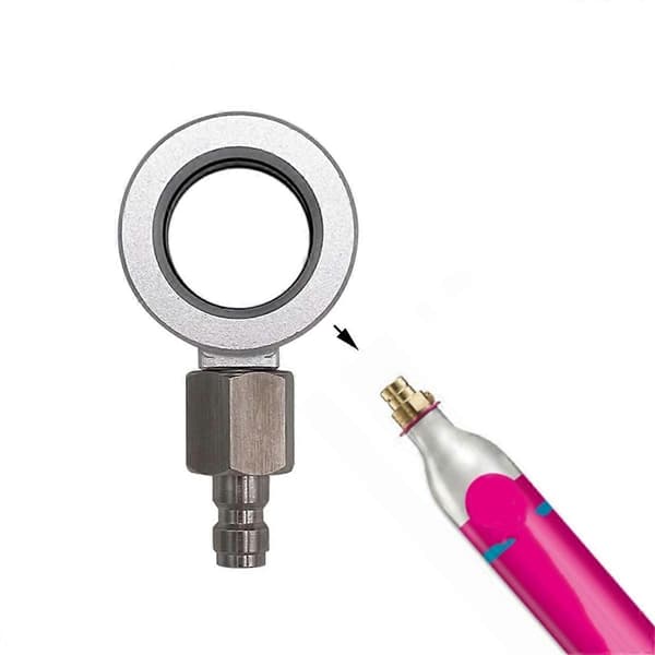 Co2 Påfyllningsadapter för Rosa Co2 Cylinder Utbytes Carbonator Fyllningsstation för DUO Terra Art Sod