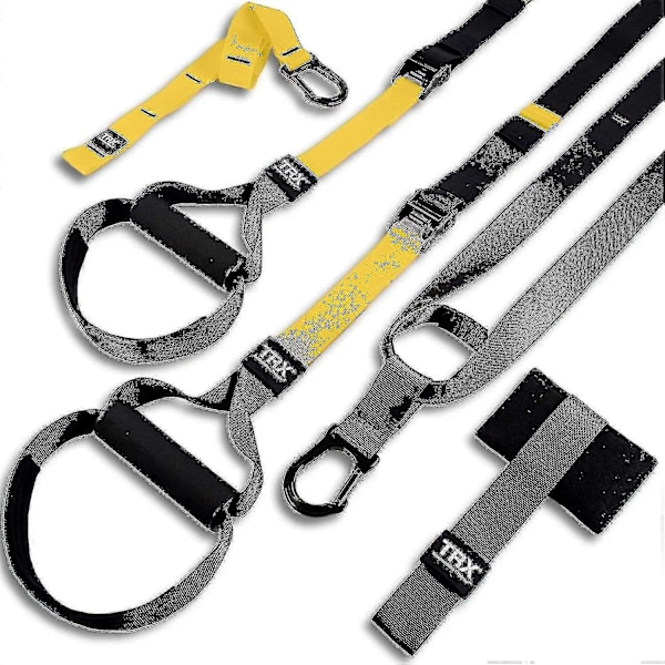 Trx All-in-one -riipuntakoulutusjärjestelmä - Kotikuntosali kokeneille kuntosaliharrastajille, sisältää Trx Training Club -jäsenyyden