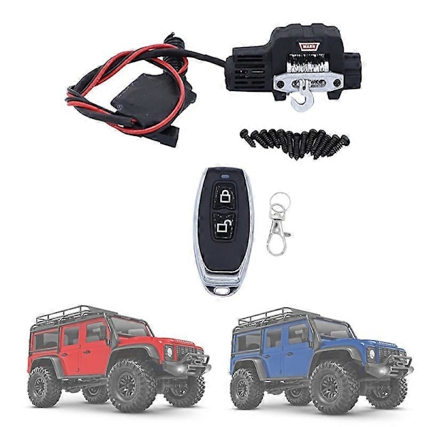 Vinssi ja kauko-ohjain TRX4M 1/18 RC Crawler -auton päivitysosiin