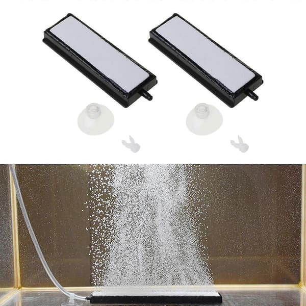 2 st Akvarium Nano Syresten Luftsten Bar Mikro Bubbel Diffuser För Akvarium