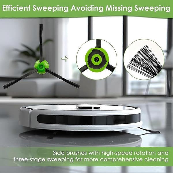 Varaosat IRobot Roomba I3 I3+ I7 I7+ I4 I6 I6+ I8 I8+/Plus E5 E6 E7 J7 I5 J5+ I, E &J -sarjan pölynimuriin