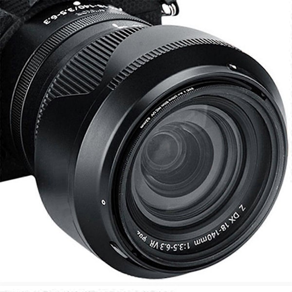 HB101 Modlysblænde til Nikon Z DX 18-140mm F/3.5-6.3 VR, 18-140 F3.5-6.3 VR Spejlløs