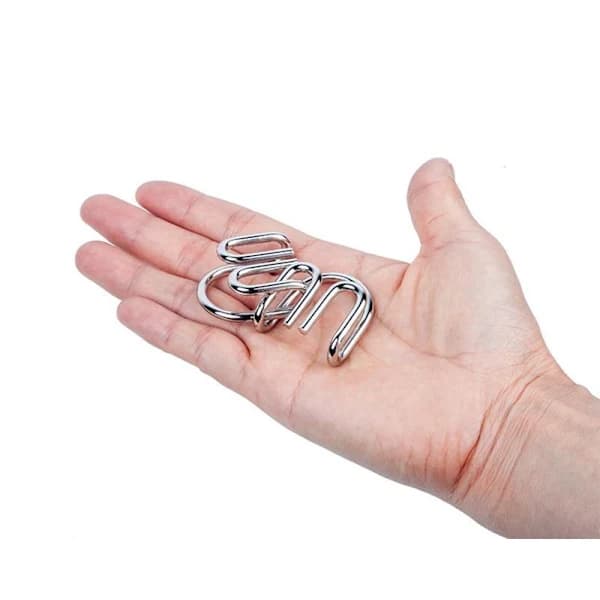 Metal Puslespil – Kloge Hjernevrider Three-piece set