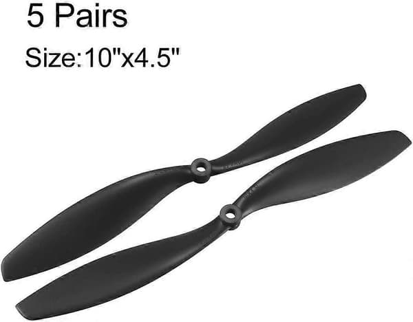 5 par 1045 propeller til legetøjsfly