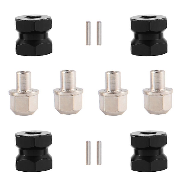 12 mm kuusiokoloavain pyörän navan adapteri 12 mm jatko yhdistäjä kytkin musta