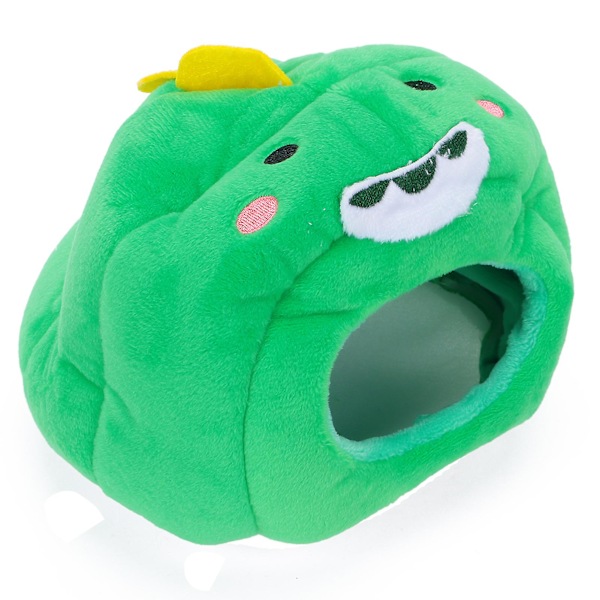 Hamster Seng Varm Blød Tegneserie Bur Seng Plys Lille Dyr Seng Hus Grøn Hamster Hule Seng