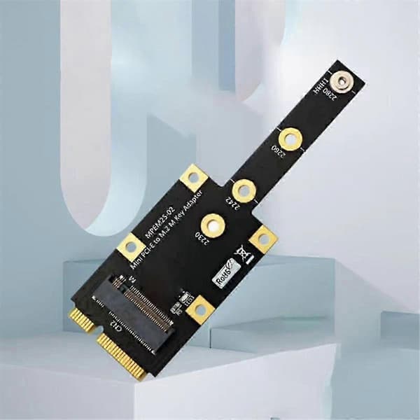 NVME SSD til MINI PCI-E Adapterkort M.2 NGFF NVME KEY M til MINI PCIE Multifunktionsmodul