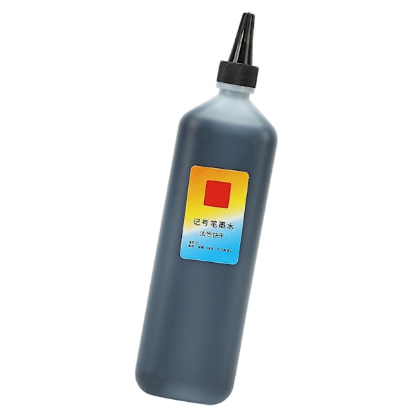 Mustetäyttö pysyvään merkintäkynään - 200ml musta väri
