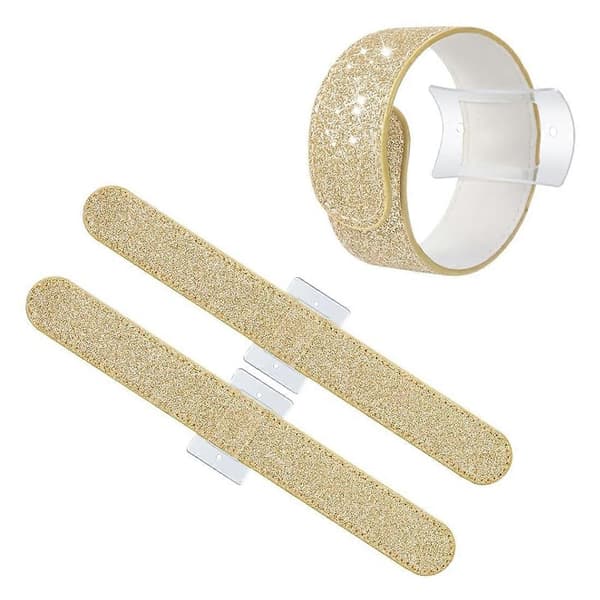 6 stk. Slaplet håndleddscorsagearmbånd Corsage Slaplets Bryllupsarmbånd DIY håndleddstilbehør