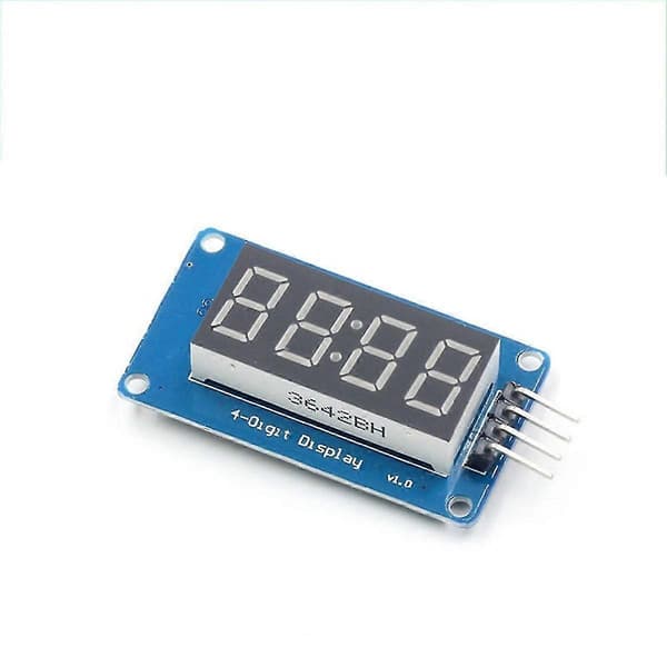 TM1637 4-Bit LED Display Modul til , 0,36 Tommer 7-Segment Rød Anode Ur Rør & 4 Seriel Driver B