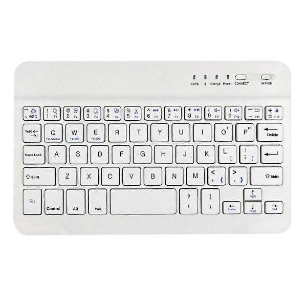 Mini Bluetooth-näppäimistö Langaton Englanninkielinen Näppäimistö Tabletti Latautuva Näppäimistö Tabletille Puhelimelle