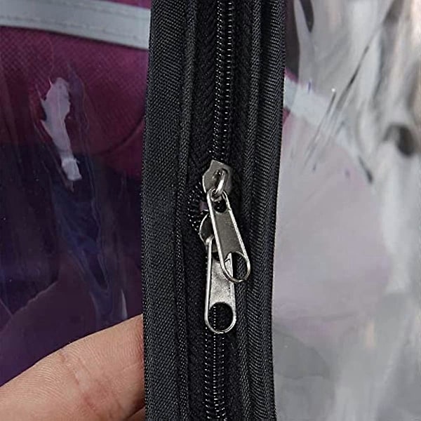 Regnskydd för barnvagn, universellt tillbehör, framöppning, PVC, transparent, vattentätt, vind- och regnskydd