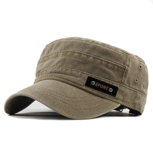 Sotilaslippis baseball-lippis khaki