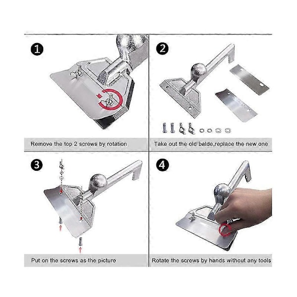 Grill med blader og liten skråkantgrill, kraftig støpt aluminium flat topp grilltilbehør
