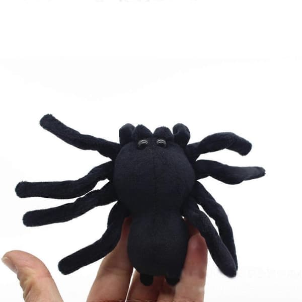 Tricky Spider Charm Nyckelring Djur Nyckelring för Vänner Barn Jul Examensfödelsedagspresent för Spindelfantaster
