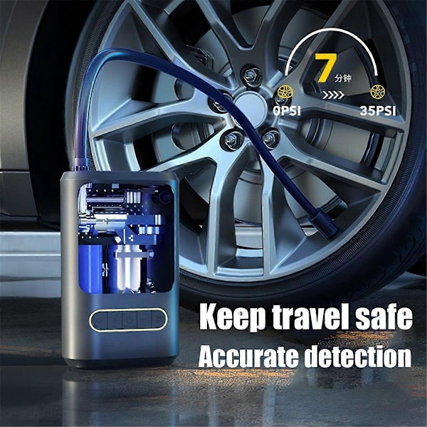 Bärbar Elektrisk Pump Inflator Trådlös Luftpump