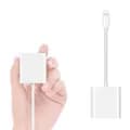 Lightning til SD-kortleser for iPhone Hvit - SD-kortleser Lightning til SD