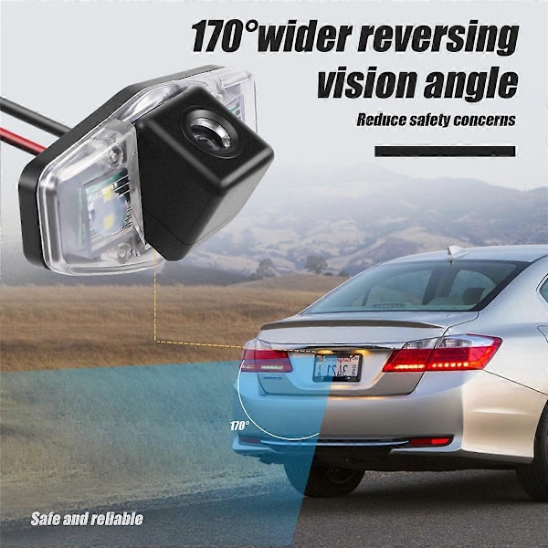 Automatisk bil bakkamera bakgear parkeringskamera til Honda Accord Civic EK FD Pilot Fit Jazz