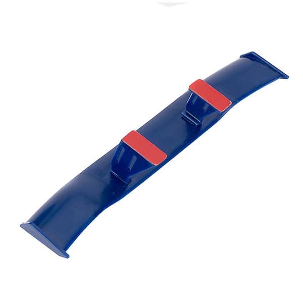 Universal 6,7 tommer mini spoiler bil baghale dekoration spoiler vinge kulfiber Blue