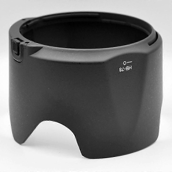 HB-78 Solblender egnet for AF-S 70-200mm F/2.8E FL ED VR Objektiv Reversibel Solblender Kameratilbehør