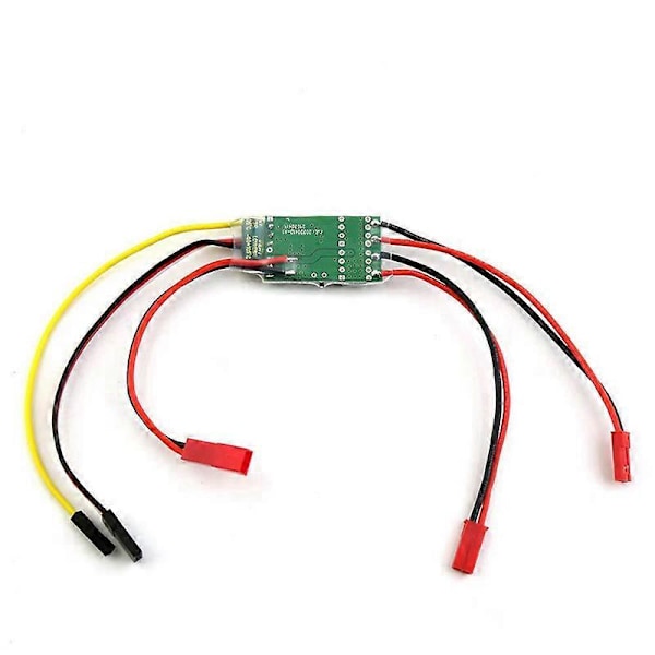Kaksisuuntainen 5A ESC Harjattu Nopeudensäädin Kaksisuuntainen ESC 2S-3S Lipo RC Malliauto Veneeseen