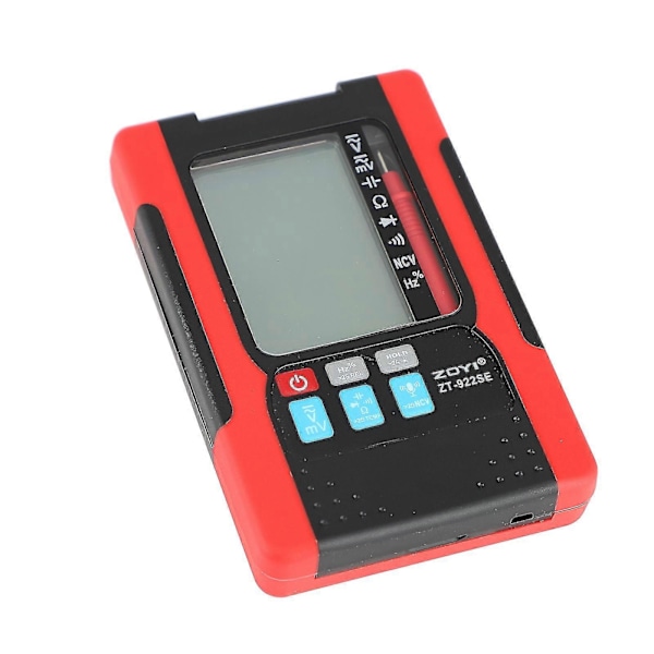 Digital Multimeter Test Clamshell Multifunktionell Ficklampa PC Hållbar Professionell Tryckmätningsinstrument