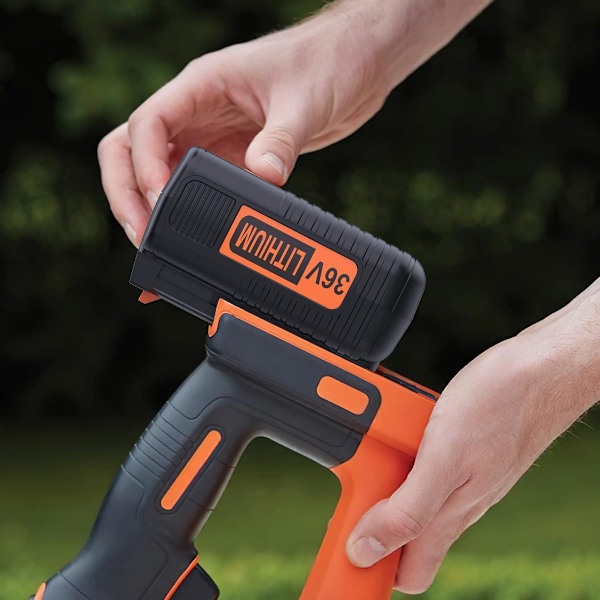 36V 2Ah batteri, kompatibelt med alle 36V BLACK+DECKER værktøjer, ingen memory-effekt, lav selvafladning, praktisk, kompakt og alsidig 2000mah