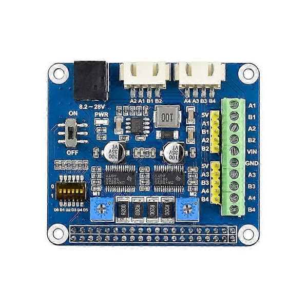 Stepper Motor Driver Udvidelseskort DRV8825 Modul til RaspberryPi 4 40Pin