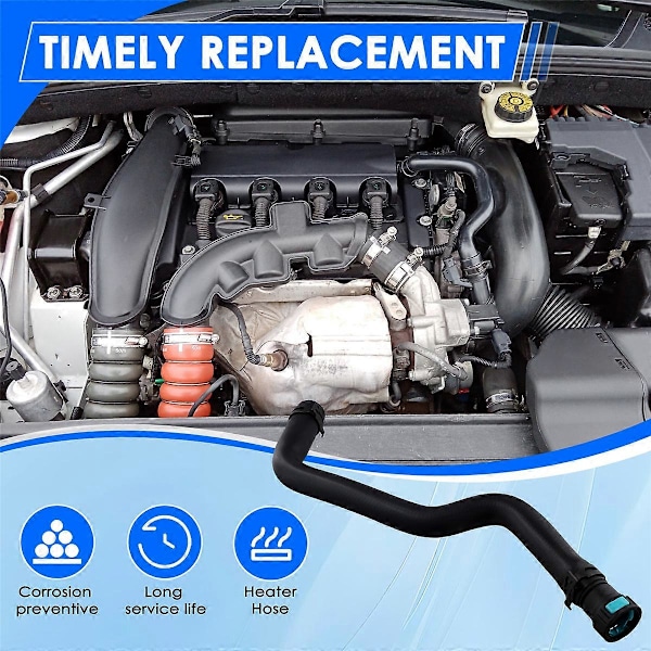 Varmeslange 8V2118K579AA til Ford B-Max 2012-2023 Fiesta 08-23