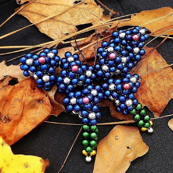 Ferrit Magnetisk Leklera, [1000] Svaga Magnetiska Pärlor Bollar, Magnetbollar Fidget Skrivbordsleksaker för Kontor och Magnetiska Pärlor Fidget Leksaker Vuxna, Mini Magnet