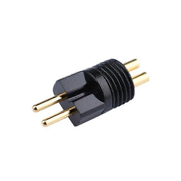 2 stk HiFi Pinhole Hovedtelefon Stik Fabrik Outlet 078mm Pin DIY Hovedtelefon Kabel 2 Pin Terminal 078 Pin 1964 med Slot