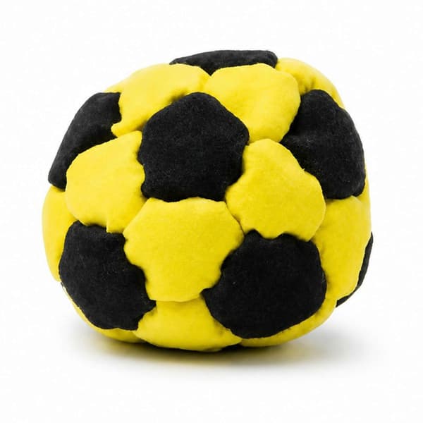 Fodboldstil Hacky Sack Footbag Bold Blød Kick Træning Udendørs Spil Legetøj til Børn Voksne E