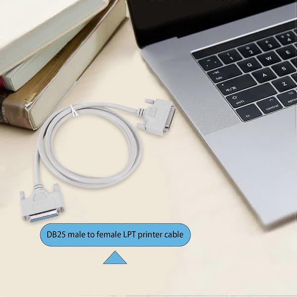 25-Pin DB25 Parallel Han til Hun LPT Printer DB25 M-F Kabel 1.5M Computer Kabel Printer Forlængelse
