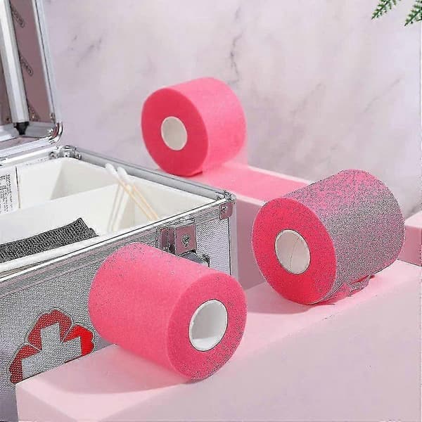 3 stk. Atletisk Forbindingstape til Sport, Forbindingstape 7 cm x 27,4 meter (Farve: Pink)