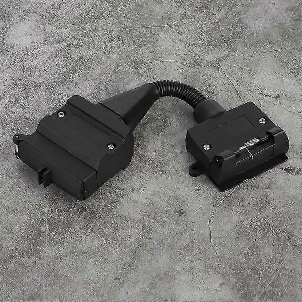 12 til 7 Pin ABS Standard Trailer Stik Truck Socket Ledningsnet Adapter - God