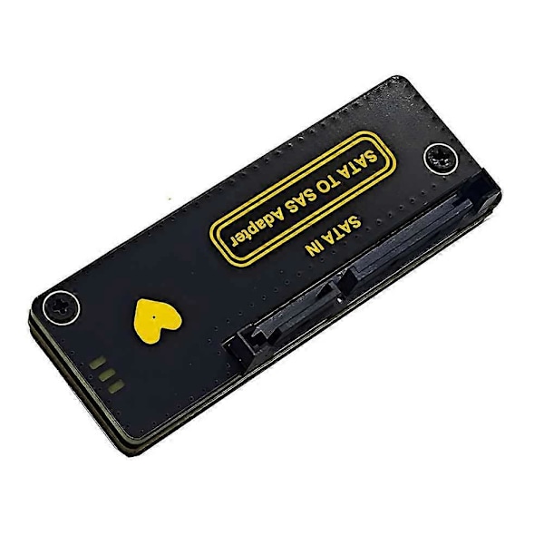 SATA till SAS HDD Adapterkort 6Gbps SATA 3.0 22Pin till SAS 29Pin Expansionskort för SAS 2.5/3.5 Tum H