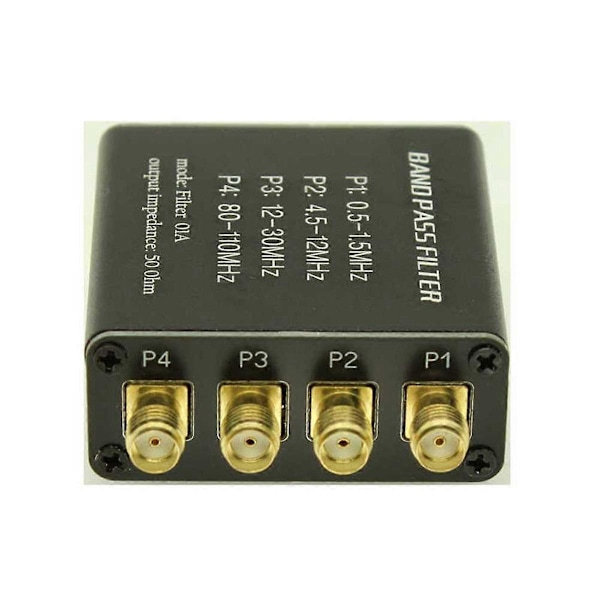 Malakitt Radio Pre-Filter BPF Båndpassfilter 50 Ohm SMA Sokkel