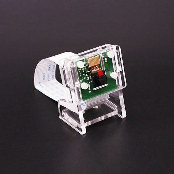 Kamerahusfäste Högtransparent Akryl för Raspberry Pi Officiell Kamera